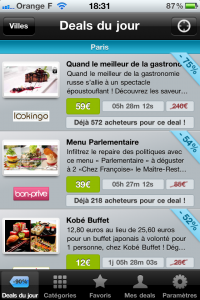 Application mobile Piccadealy
