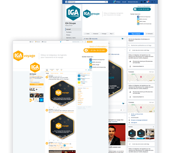 iga stratégie social media B2B