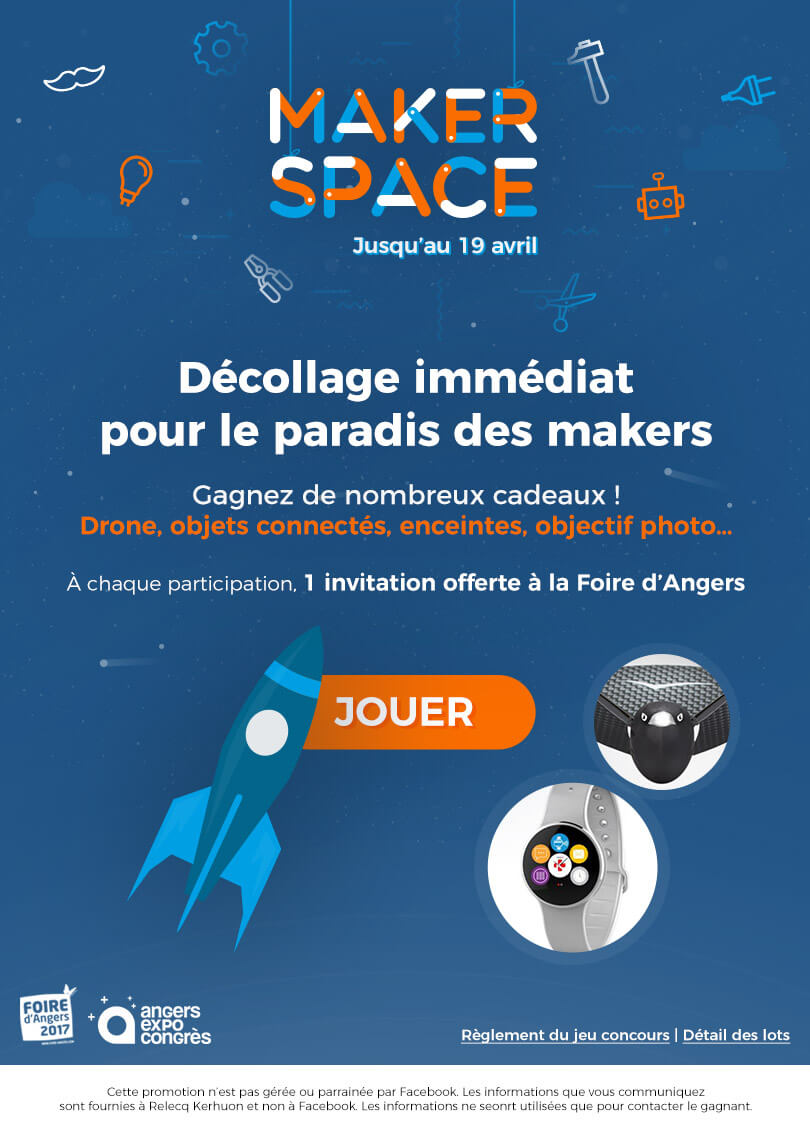angers expo maker space jeu concours desktop