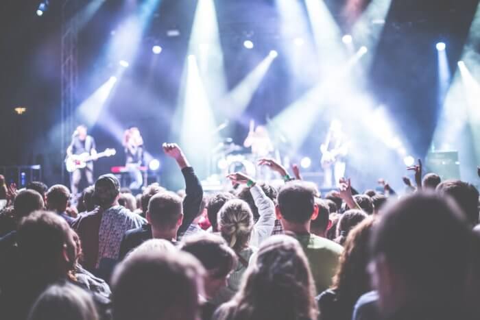 crowd of people during a concert