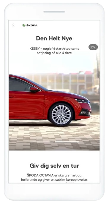 Collection ads Facebook Skoda