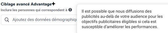 Ciblage avancé Adventage 